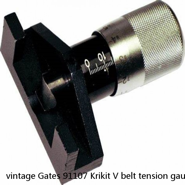 vintage Gates 91107 Krikit V belt tension gauge