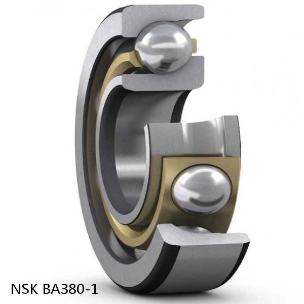 BA380-1 NSK Angular contact ball bearing #1 small image