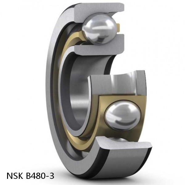 B480-3 NSK Angular contact ball bearing #1 small image