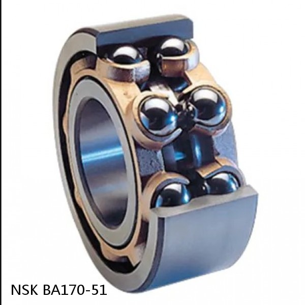 BA170-51 NSK Angular contact ball bearing
