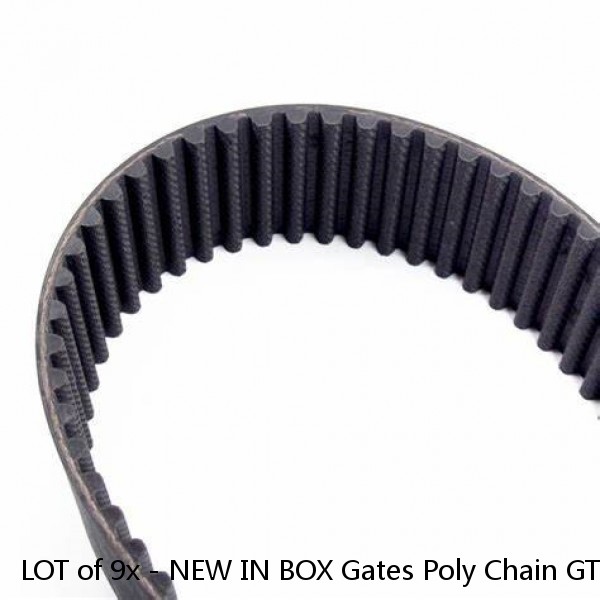LOT of 9x - NEW IN BOX Gates Poly Chain GT2 8MGT-2400-21 Belts - HIGH VALUE BELT #1 small image
