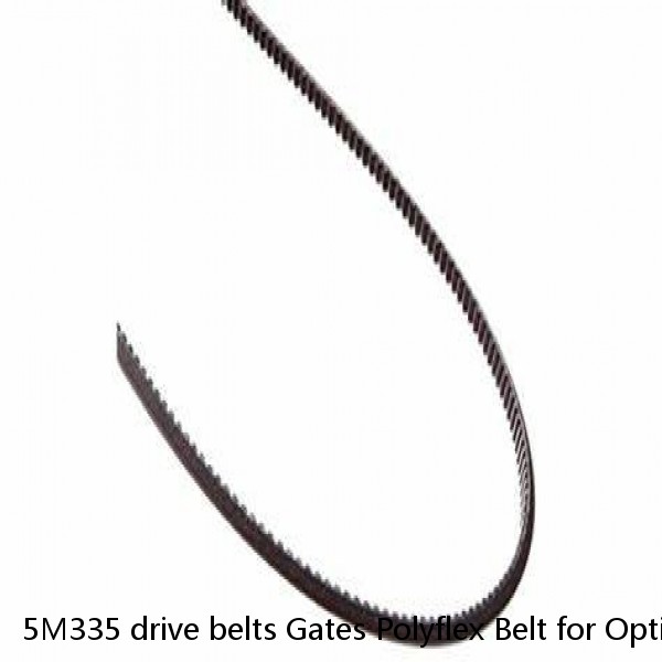 5M335 drive belts Gates Polyflex Belt for Optimum D 180 machine #1 small image