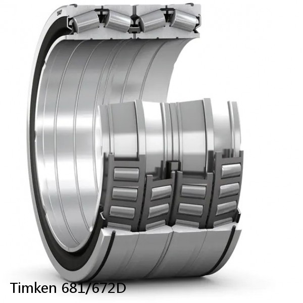 681/672D Timken Tapered Roller Bearing #1 image