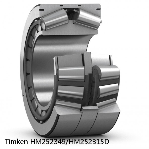 HM252349/HM252315D Timken Tapered Roller Bearing Assembly #1 image