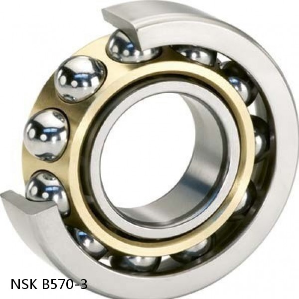 B570-3 NSK Angular contact ball bearing #1 image