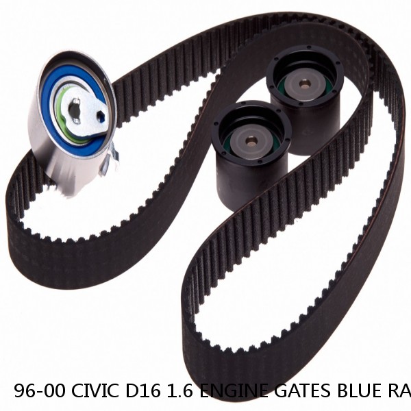 96-00 CIVIC D16 1.6 ENGINE GATES BLUE RACING RACE TIMING BELT D16Z6 D16Y8 T224RB #1 image